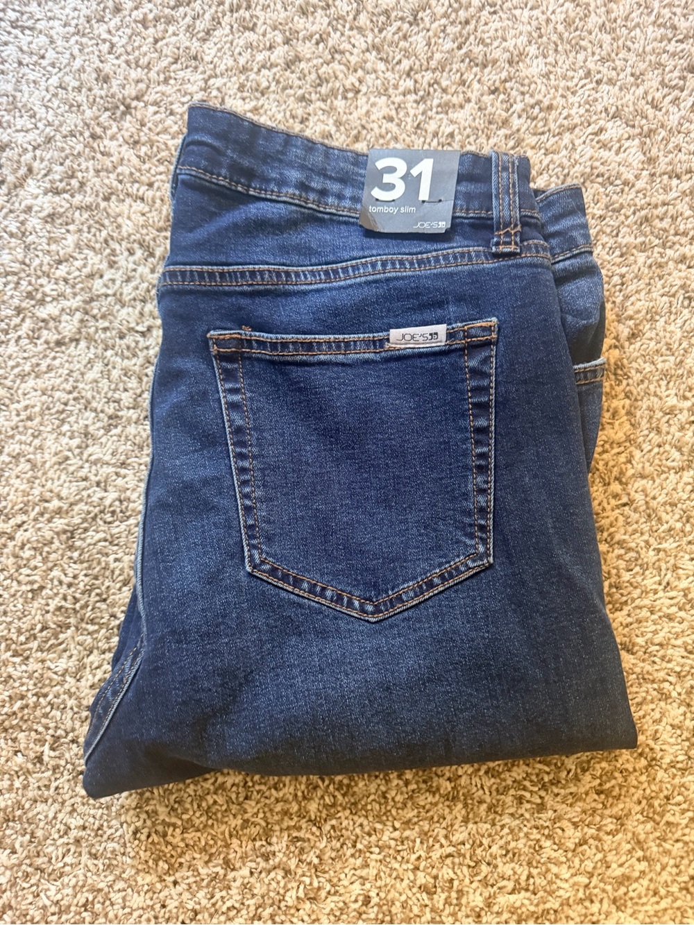 Joe's Jeans Women’s Dark Blue Slim Tomboy Jeans
